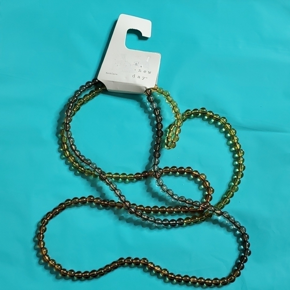 A New Day Endless Beaded Necklace - Picture 2 of 2